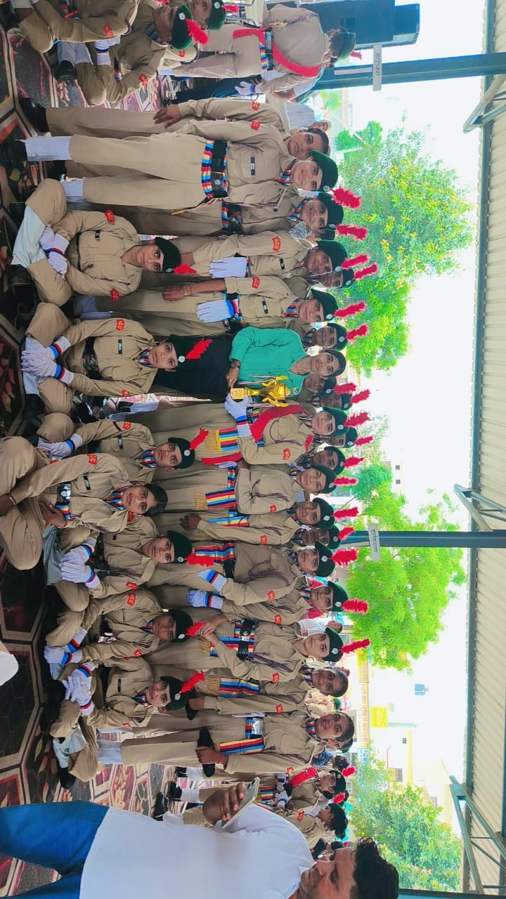 Got 1st position in Parade on Independence Day Celebration 15 august 2025