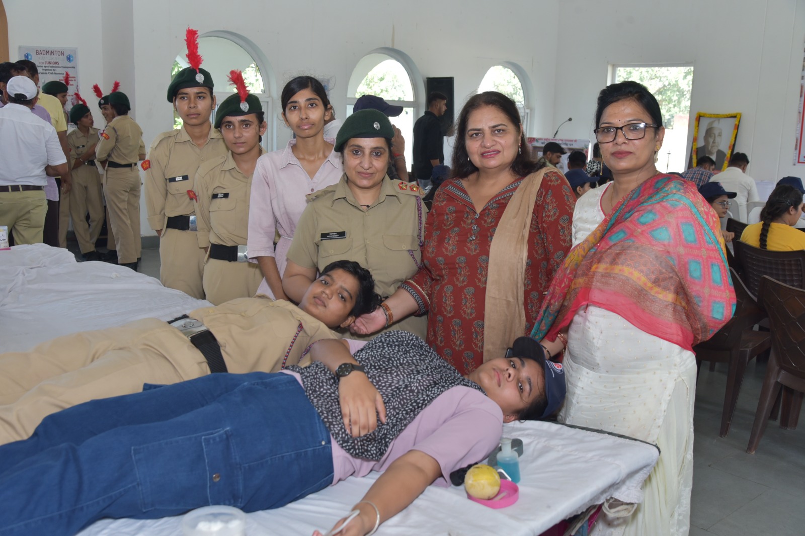 Blood donation camps