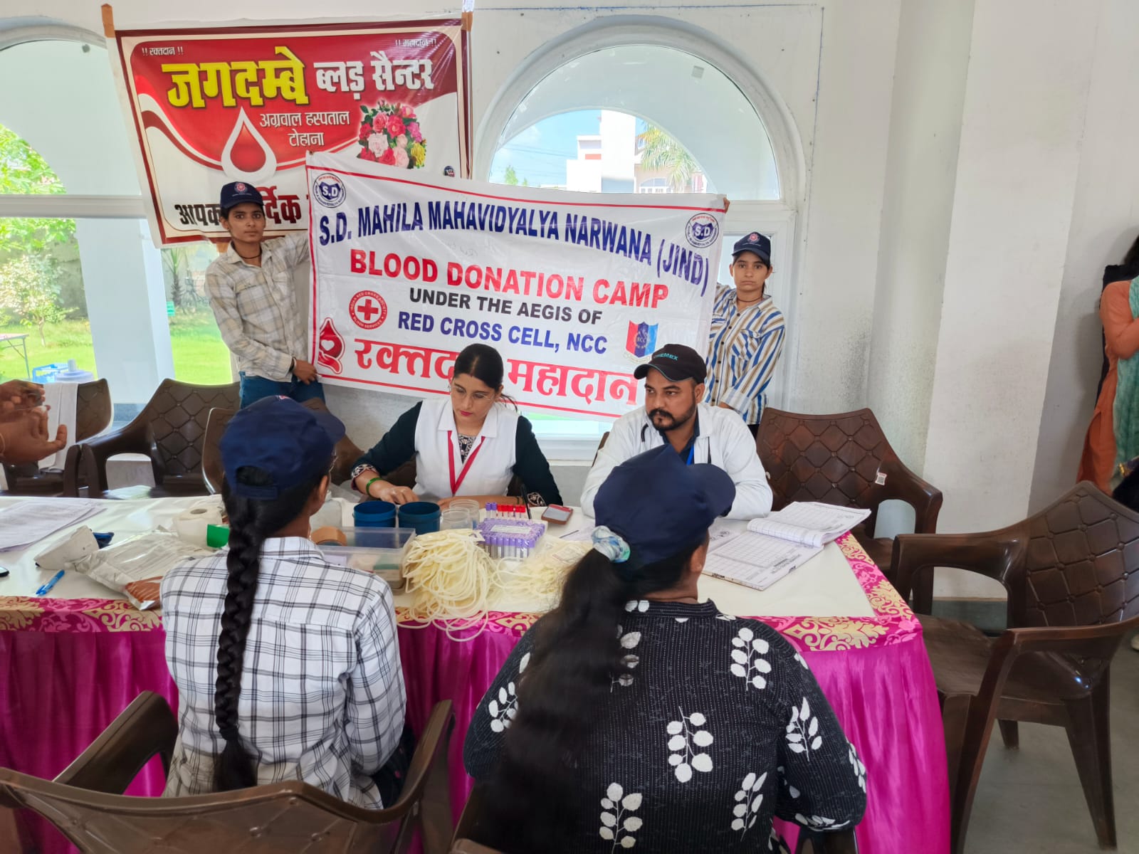 Blood donation camp red cross
