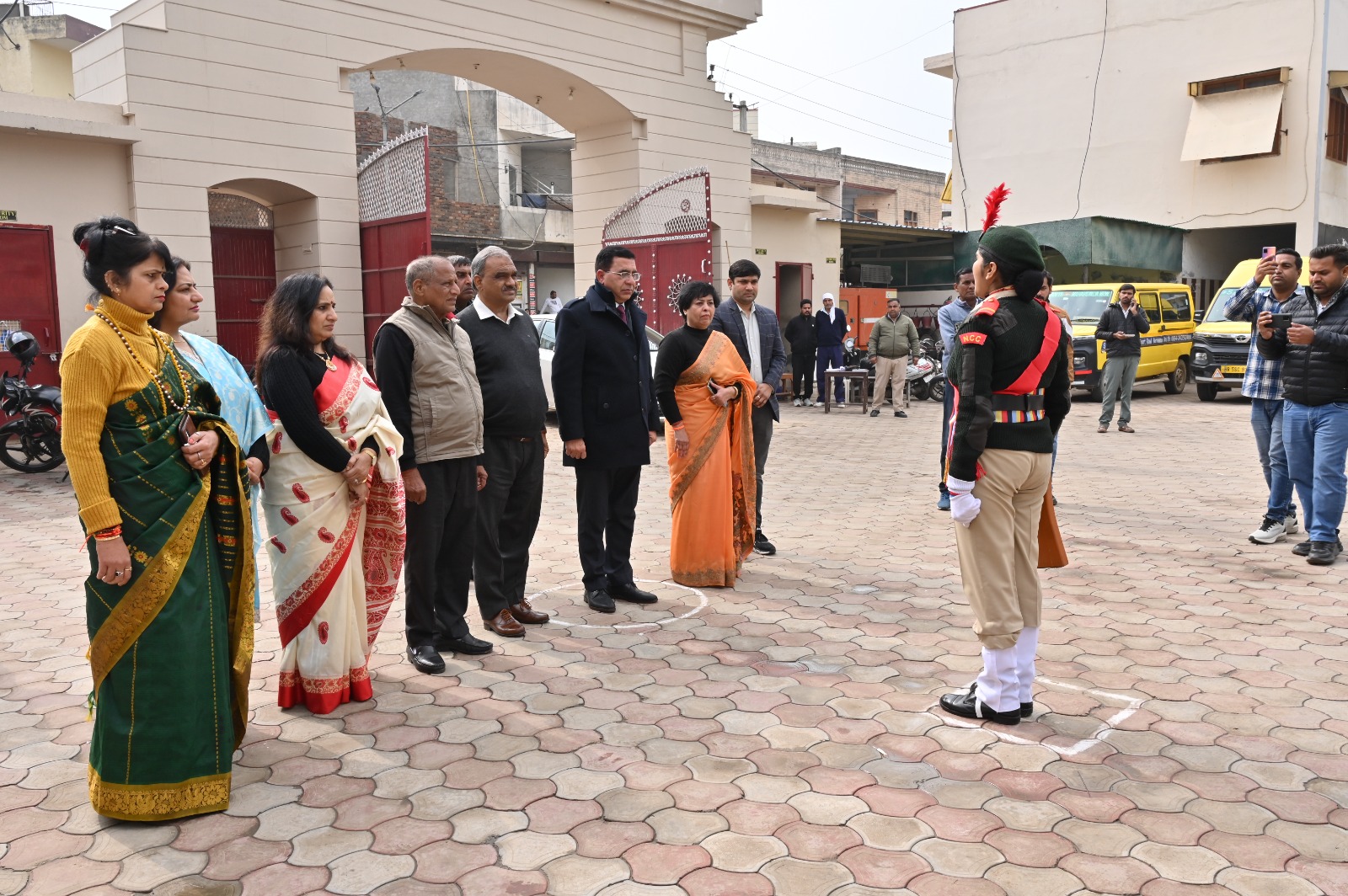 closing ceremony of nss seven day camp