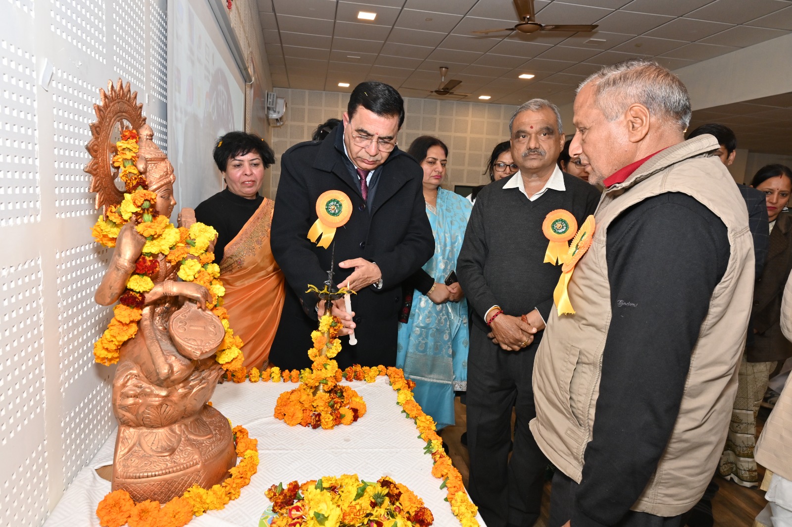 closing ceremony of nss seven day camp