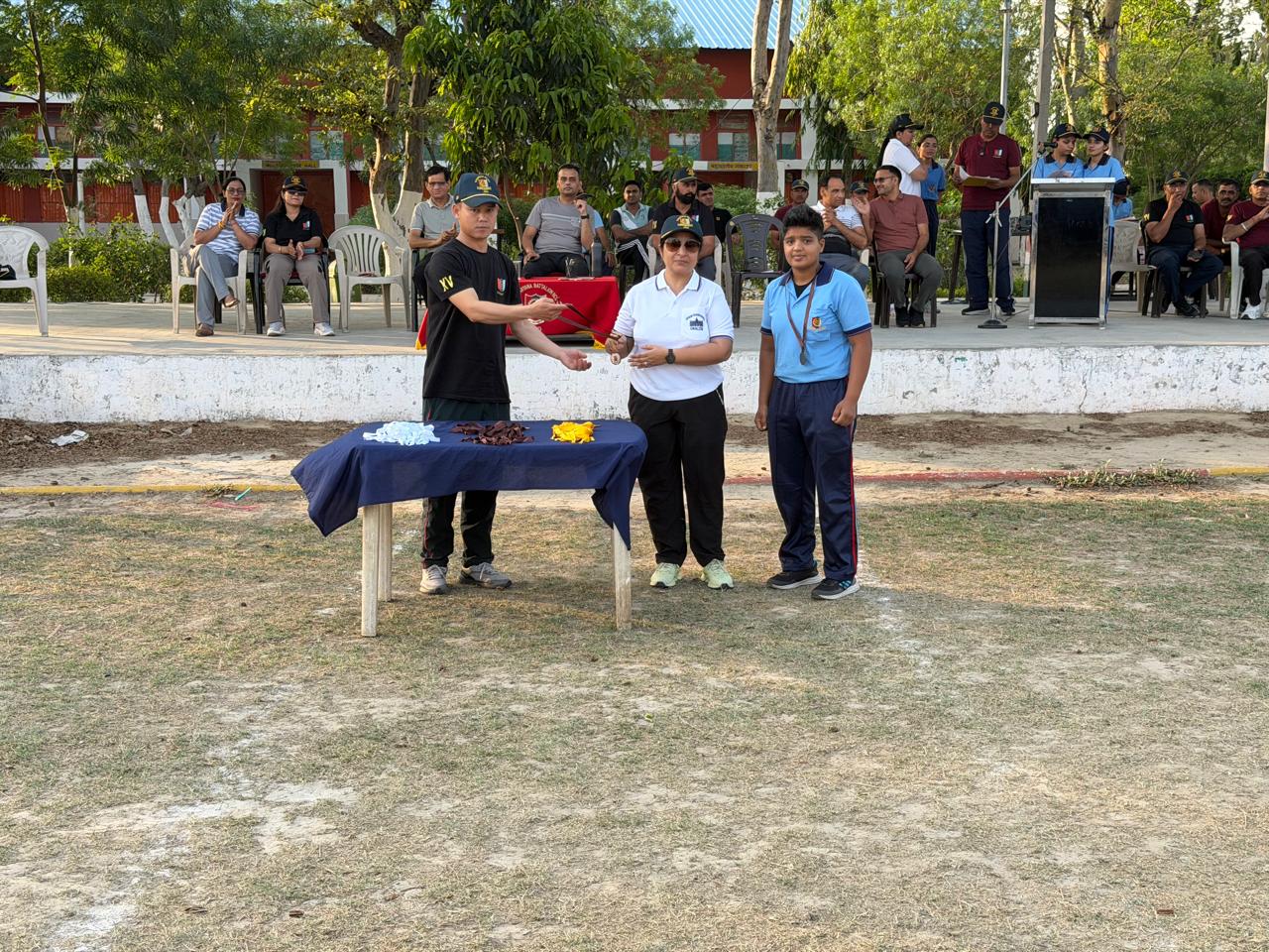 10 Days ATC at JNV Khunga Kothi (Jind)  Conducted by 15 HAR BN Jind