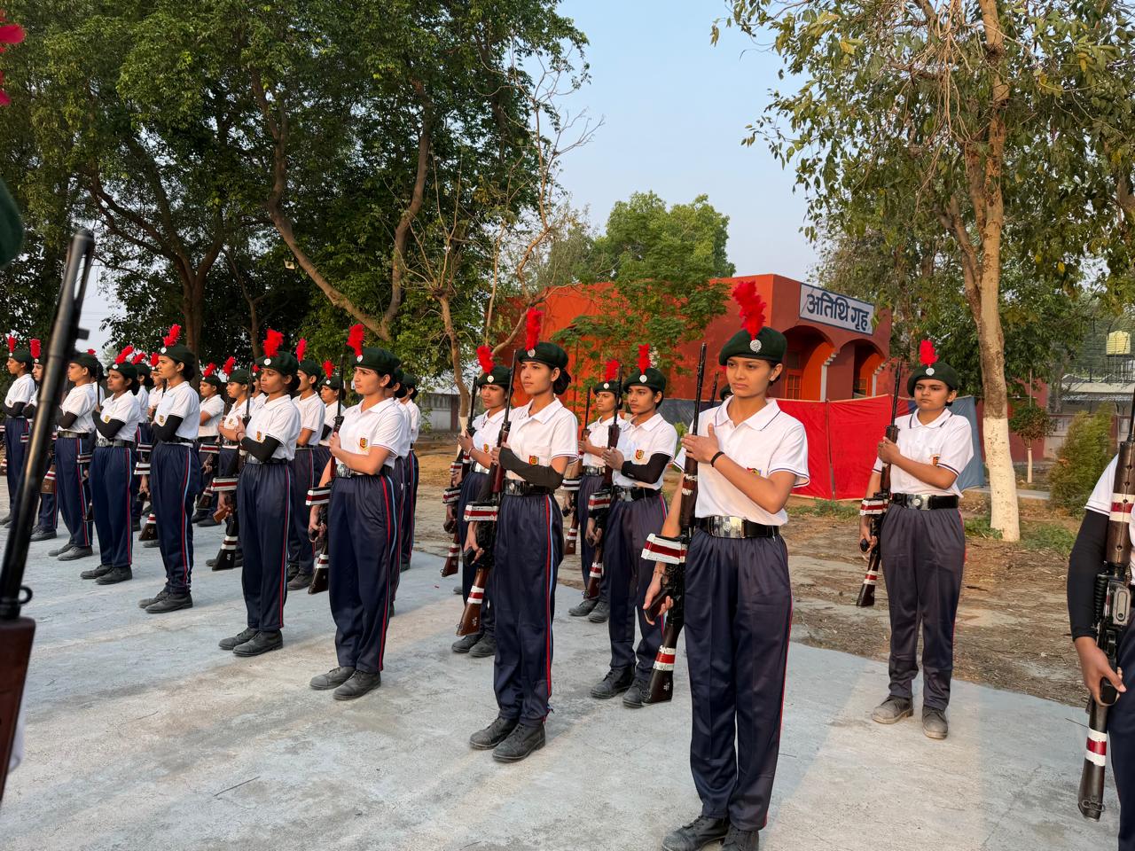10 Days ATC at JNV Khunga Kothi (Jind)  Conducted by 15 HAR BN Jind